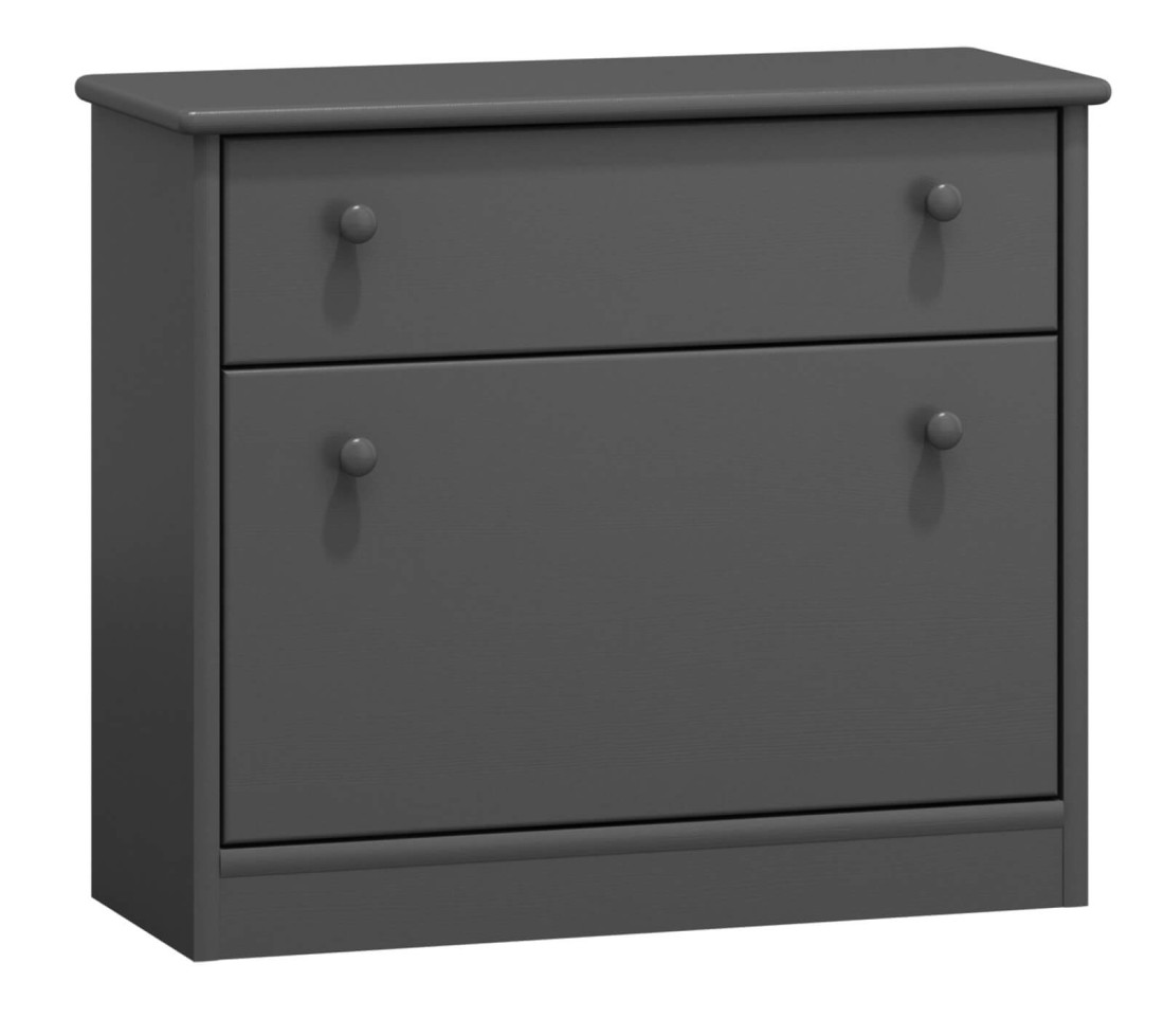 Szafka na buty drewniana nr19 szara