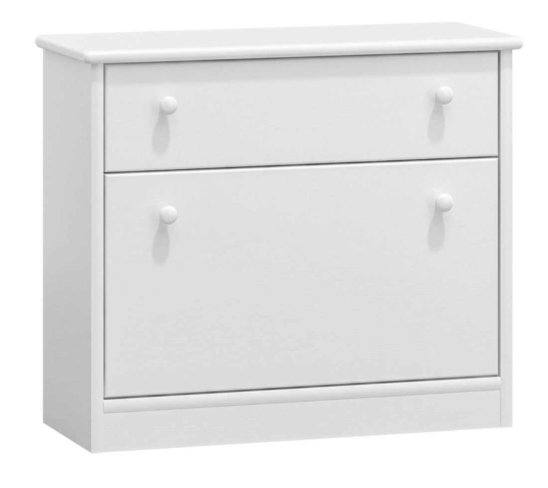 Szafka na buty drewniana nr19 biała