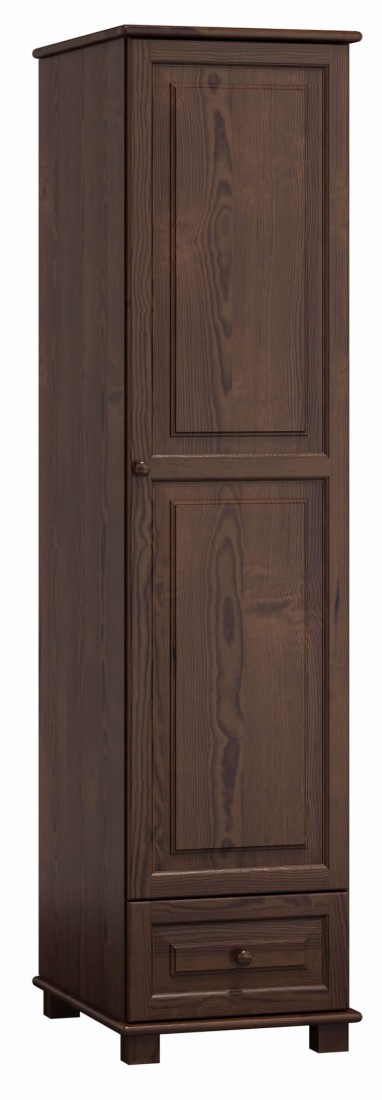 Szafa drewniana 1D nr1 wieszak orzech