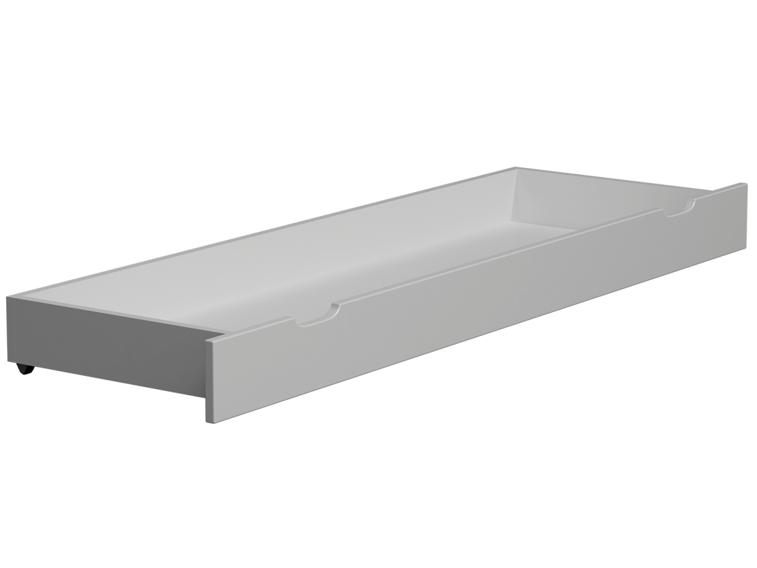 Szuflada pod łóżko sosnowa 198cm biała