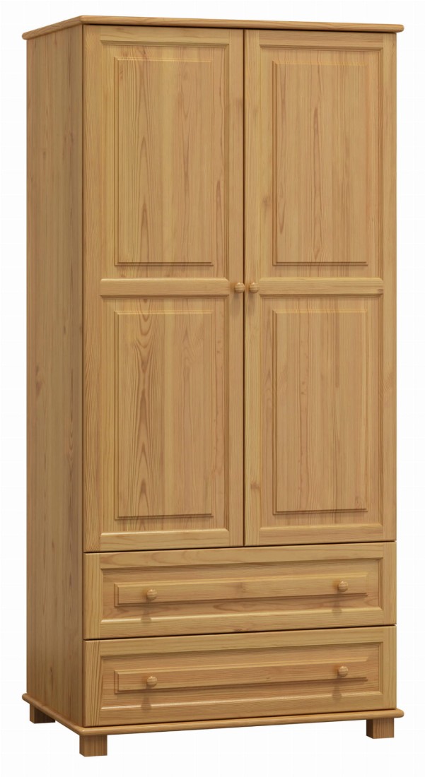 Szafa drewniana 2D nr4 wieszak S90 olcha