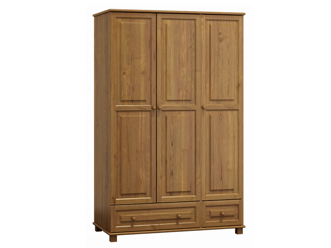 Szafa drewniana 3D nr1 S120 dąb