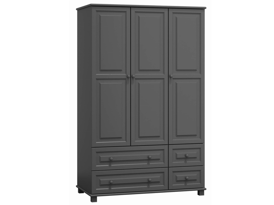 Szafa sosnowa 3D nr3 S120 szara