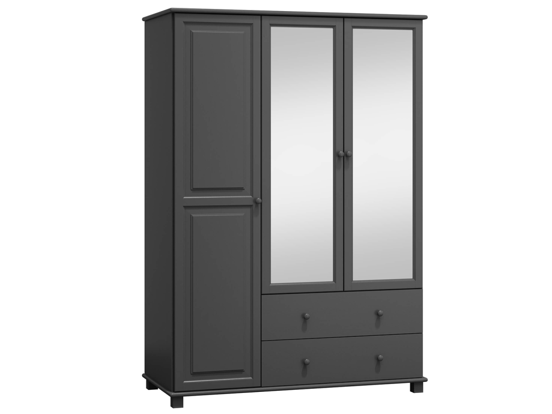 Szafa sosnowa 3D nr6 S120 szara