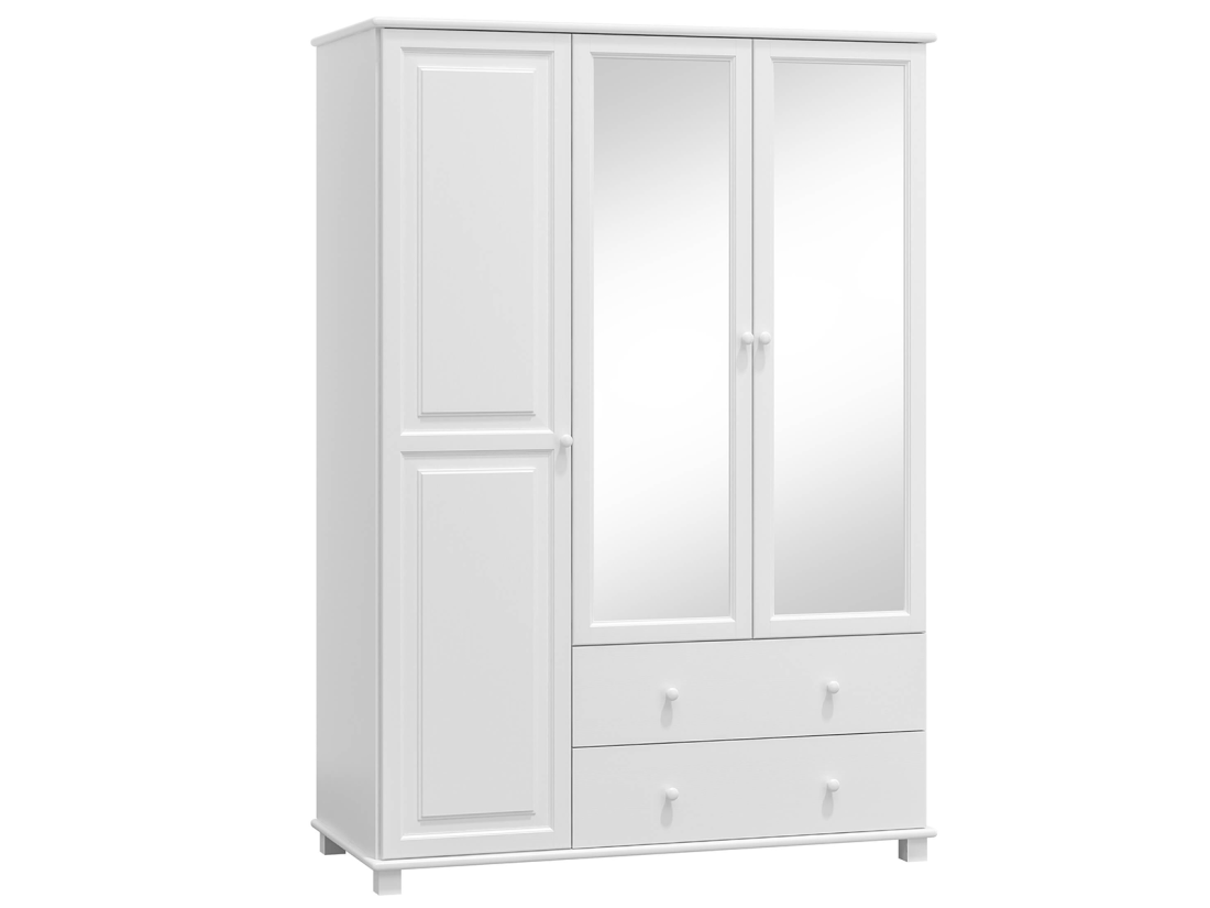 Szafa sosnowa 3D nr6 S133 biała