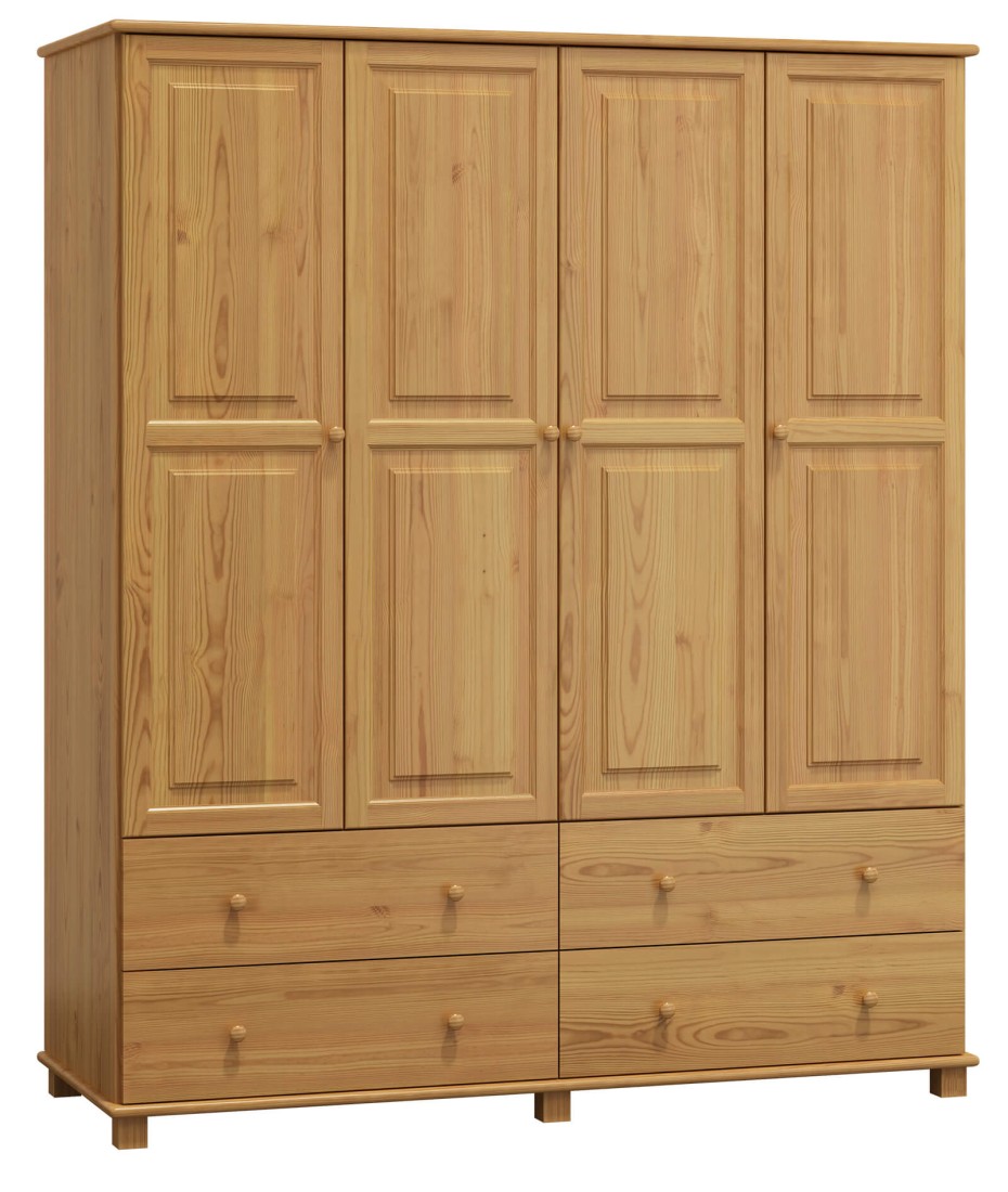 Szafa sosnowa 4D nr6 S160 olcha