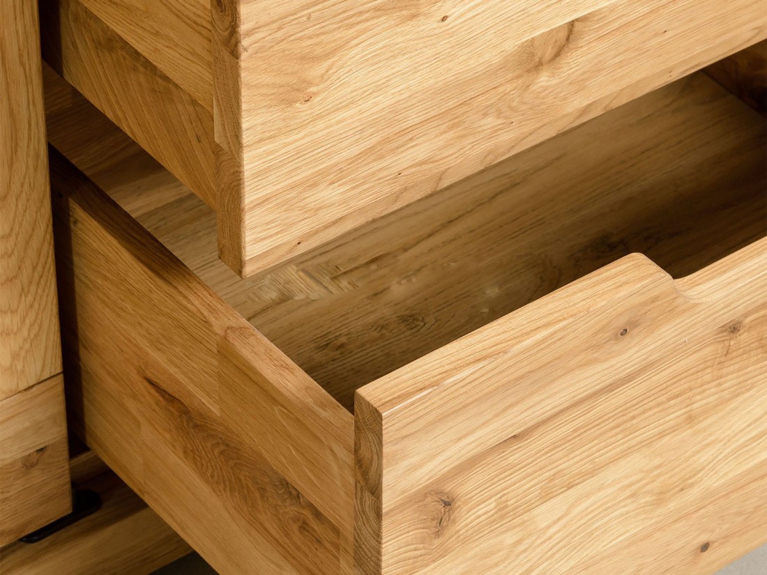 Komoda Dębowa Loftowa X-oak nr 4