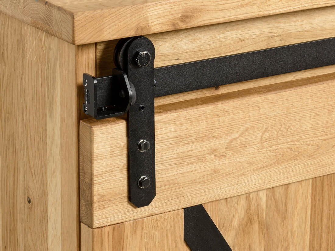 Komoda Dębowa Loftowa X-oak nr 4