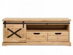 Szafka RTV Dębowa Loftowa X-oak nr 3