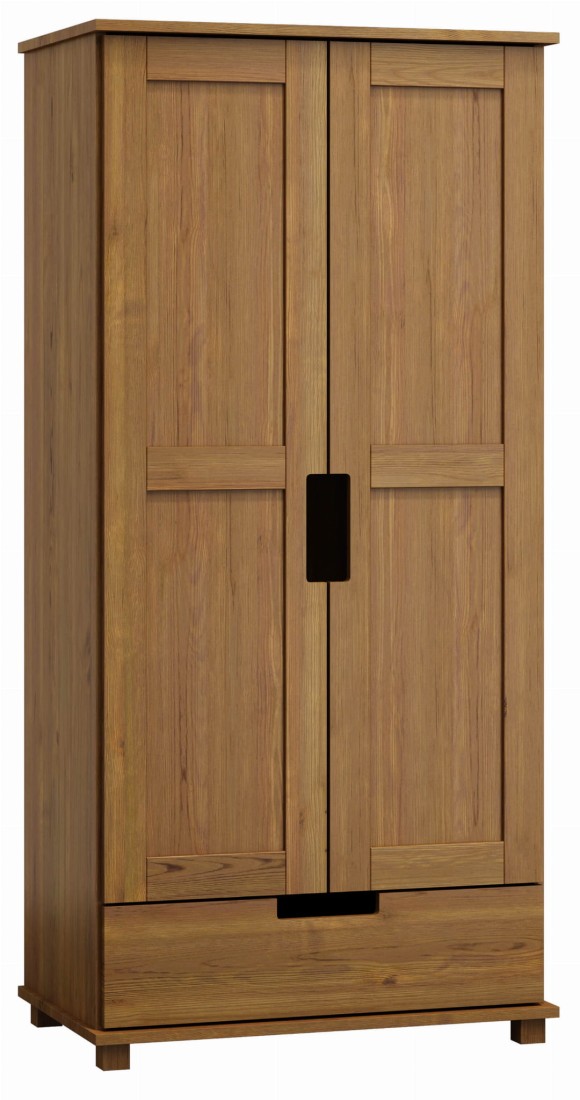 Szafa nr7 Modern 80 wieszak dąb