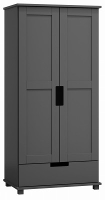 Szafa nr7 Modern 80 wieszak/półki szara