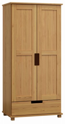 Szafa nr7 Modern 80 wieszak/półki olcha