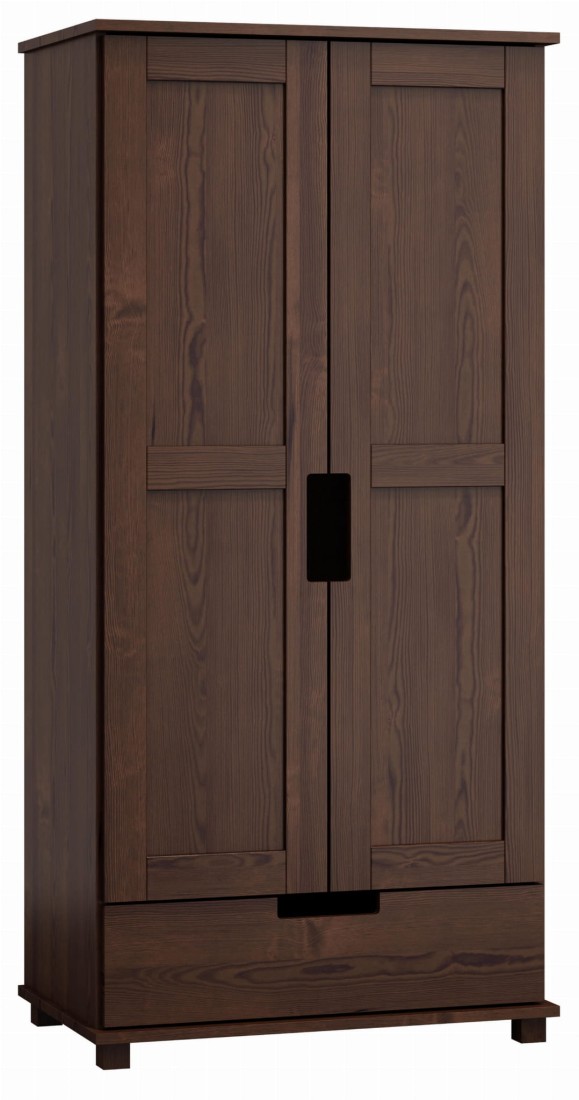 Szafa nr7 Modern 90 wieszak orzech