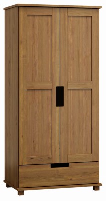 Szafa nr7 Modern 90 wieszak/półki dąb