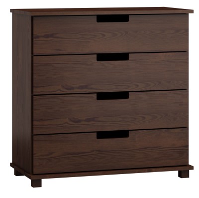 Komoda sosnowa drewniana nr3 Modern 80x100x42 orzech