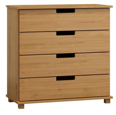 Komoda sosnowa drewniana nr3 Modern 80x100x42 olcha