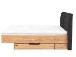 Łóżko dębowe z szufladami Rimini 180x200