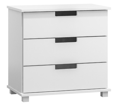 Komoda sosnowa drewniana nr2 Modern 80x80x42 biała