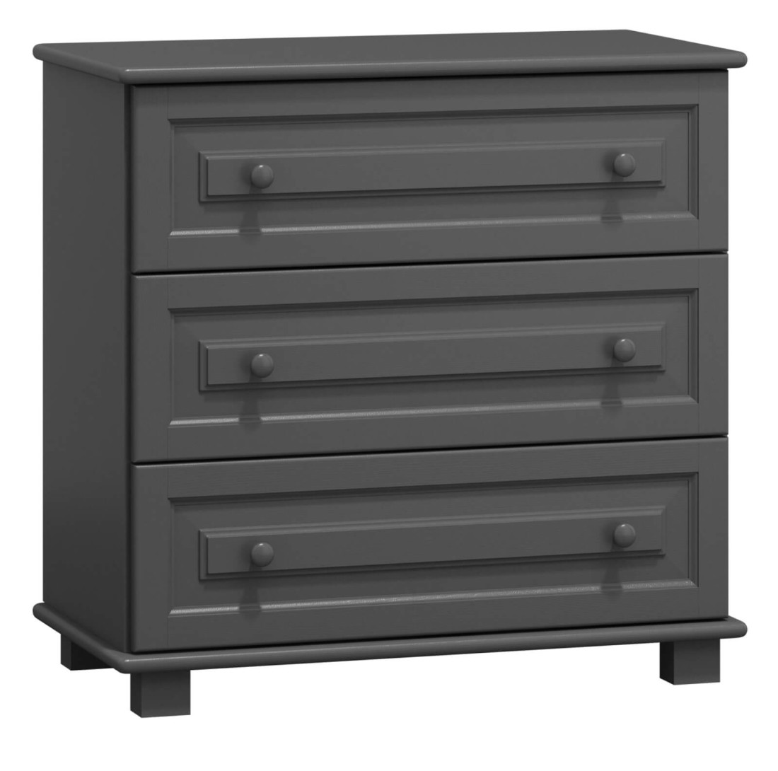 Komoda sosnowa drewniana nr6 g42 szara