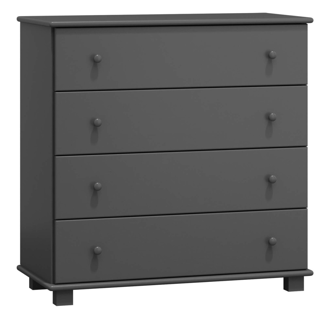 Komoda sosnowa drewniana nr7 g42 szara