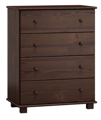 Komoda drewniana sosnowa nr9 g42 orzech