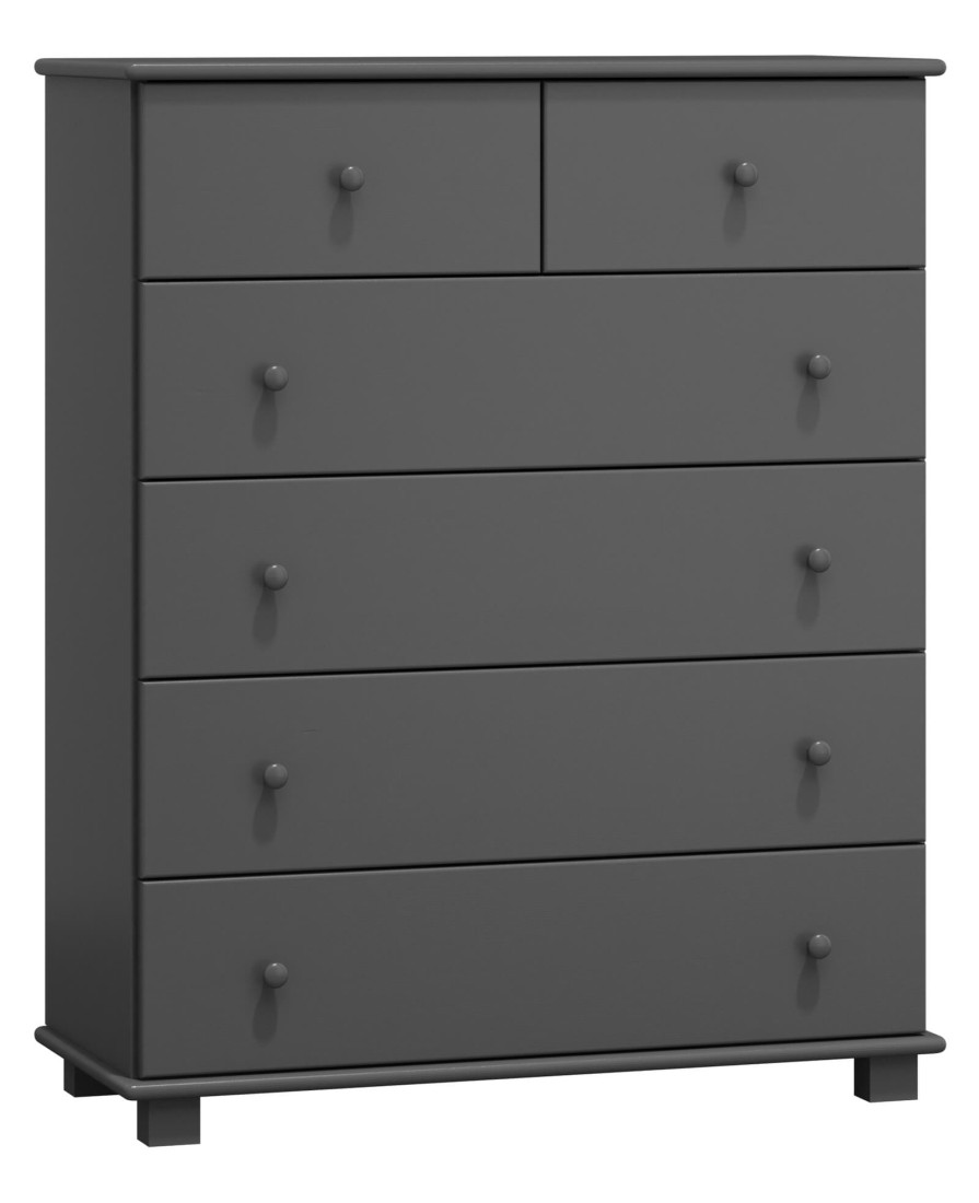 Komoda sosnowa drewniana nr10 g47 szara