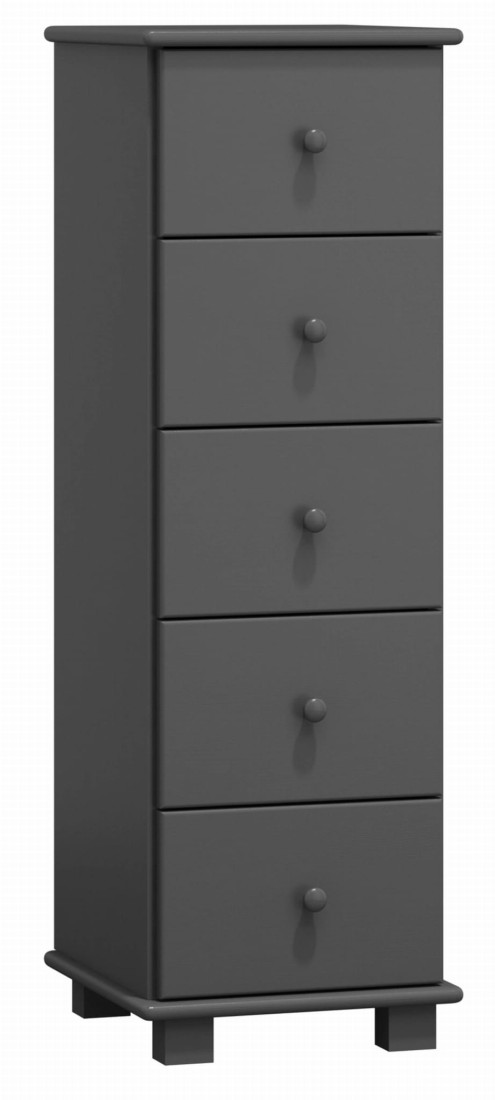 Komoda sosnowa drewniana nr24 g42 szara