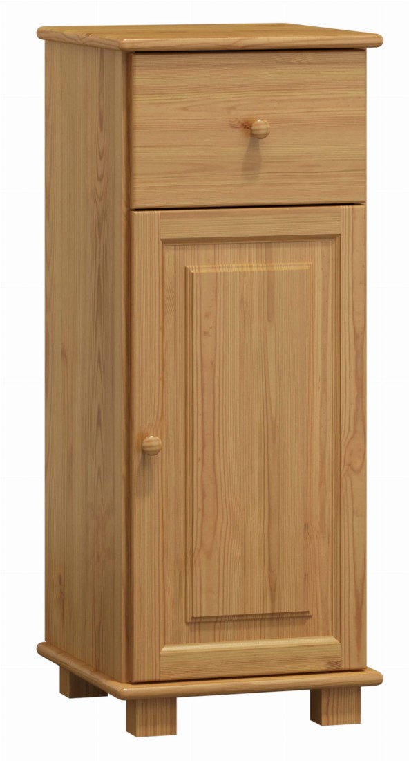 Komoda drewniana sosnowa nr33 g47 drzwiczki olcha