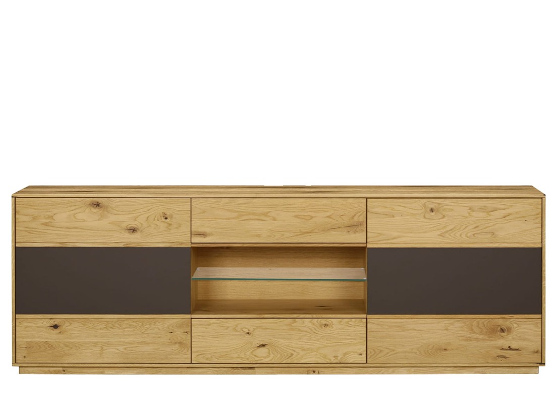 Komoda dębowa lita Taranto nr 6 dąb czysty olej