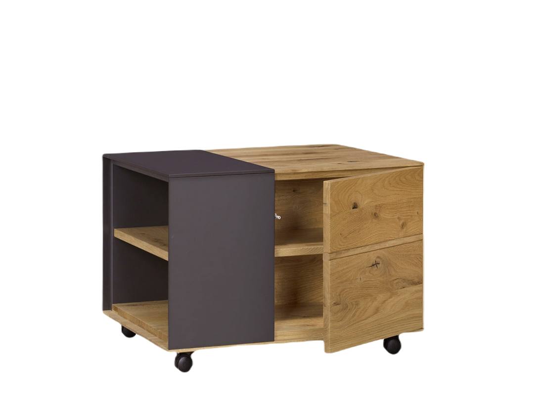 Stolik kawowy dębowy lity Taranto nr 13B dąb czysty olej