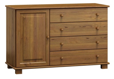 Komoda sosnowa drewniana nr34 g47 dąb