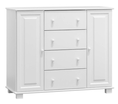 Komoda drewniana sosnowa nr40 g42 biała