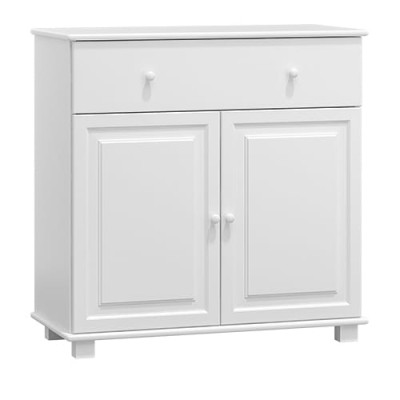 Komoda drewniana sosnowa nr46 g42 biała