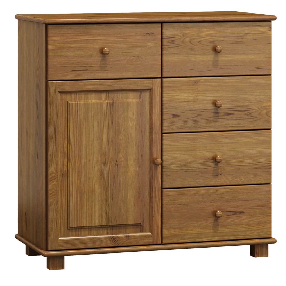 Komoda drewniana sosnowa nr47 g42 dąb