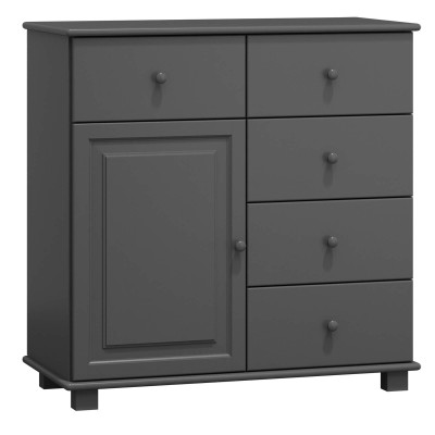 Komoda drewniana sosnowa nr47 g47 szara