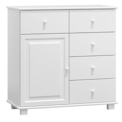 Komoda drewniana sosnowa nr47 g47 biała