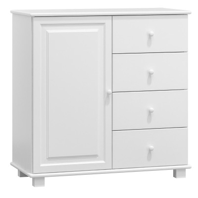 Komoda drewniana sosnowa nr48 g47 biała