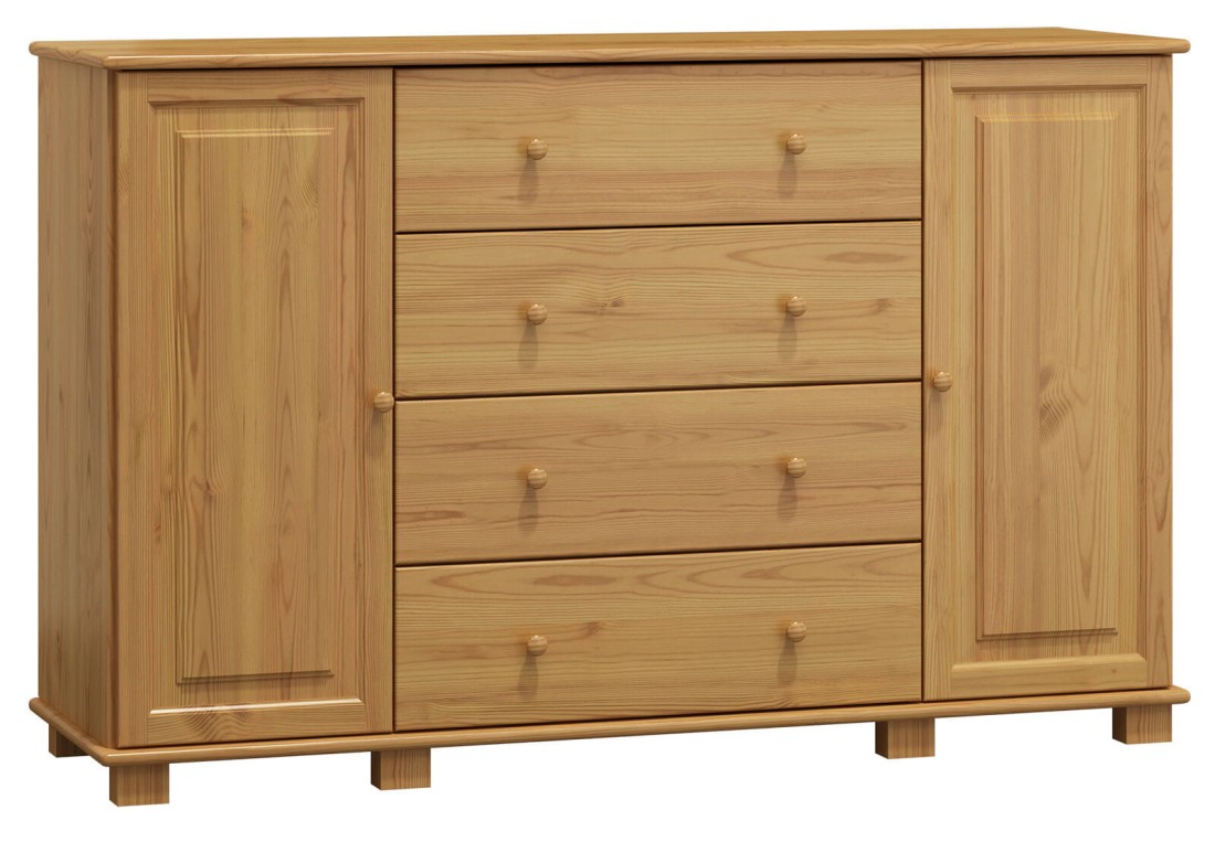 Komoda drewniana sosnowa nr58 g42 olcha
