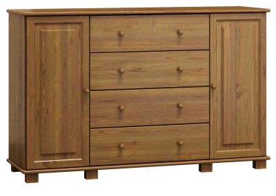 Komoda drewniana sosnowa nr58 g47 dąb