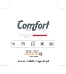  Pokrowiec na materac Comfort pikowany 80x200