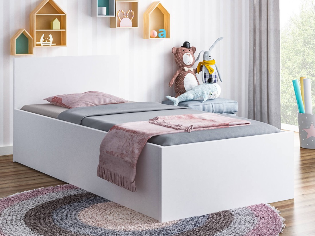 Łóżko DM1 90x200 Białe