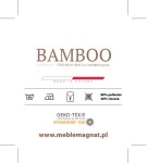 Pokrowiec na materac gruby Bamboo 120x200