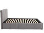 Łóżko tapicerowane z pojemnikiem 160x200 PRO line 18 kolor Soro 90