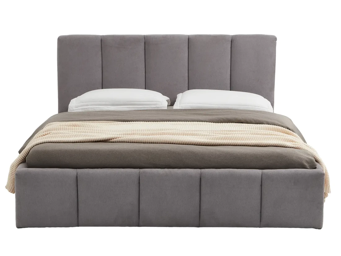 Łóżko tapicerowane z pojemnikiem 140x200 PRO line 18 kolor Soro 90