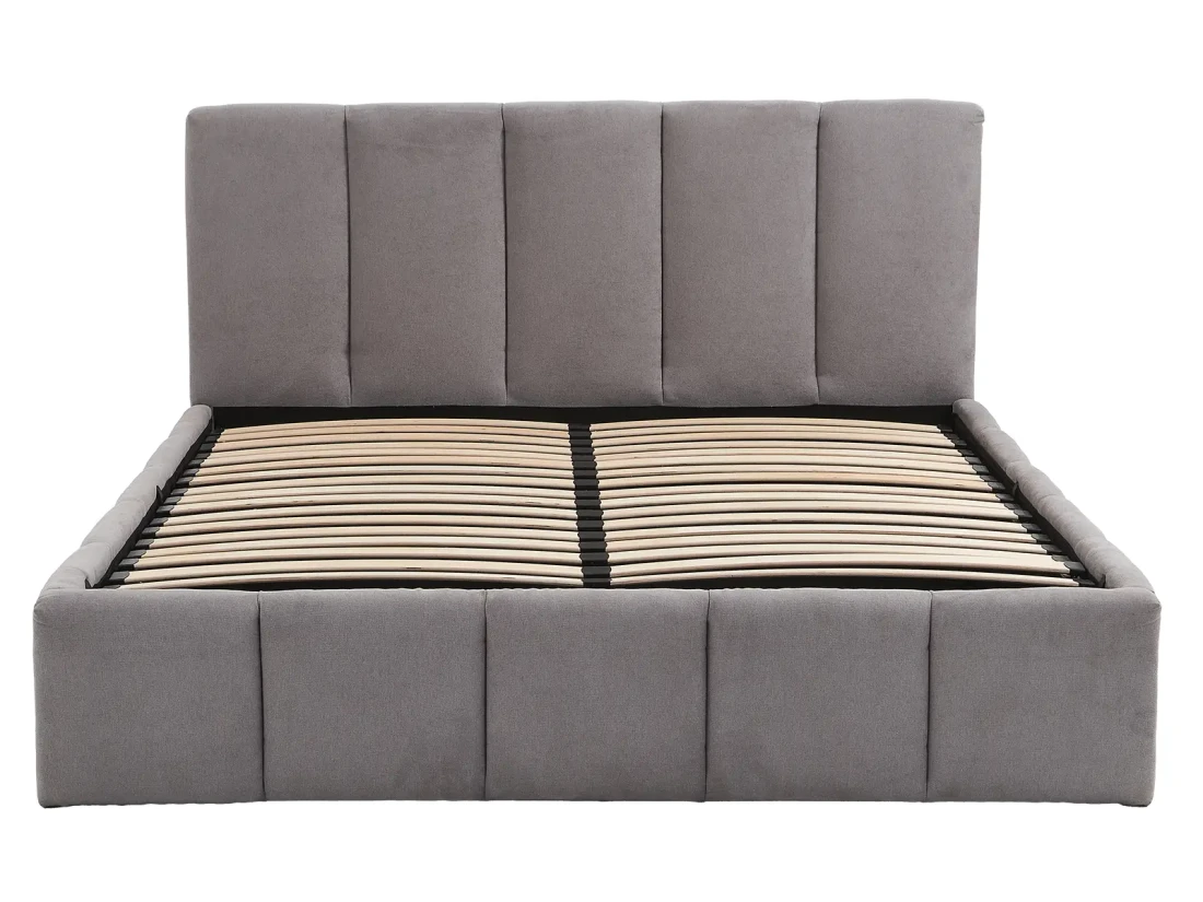 Łóżko tapicerowane z materacem i pojemnikiem 160x200 PRO line 18 kolor Soro 90