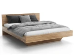Łóżko lewitujące 160x200 dąb craft DM2 z płyty meblowej