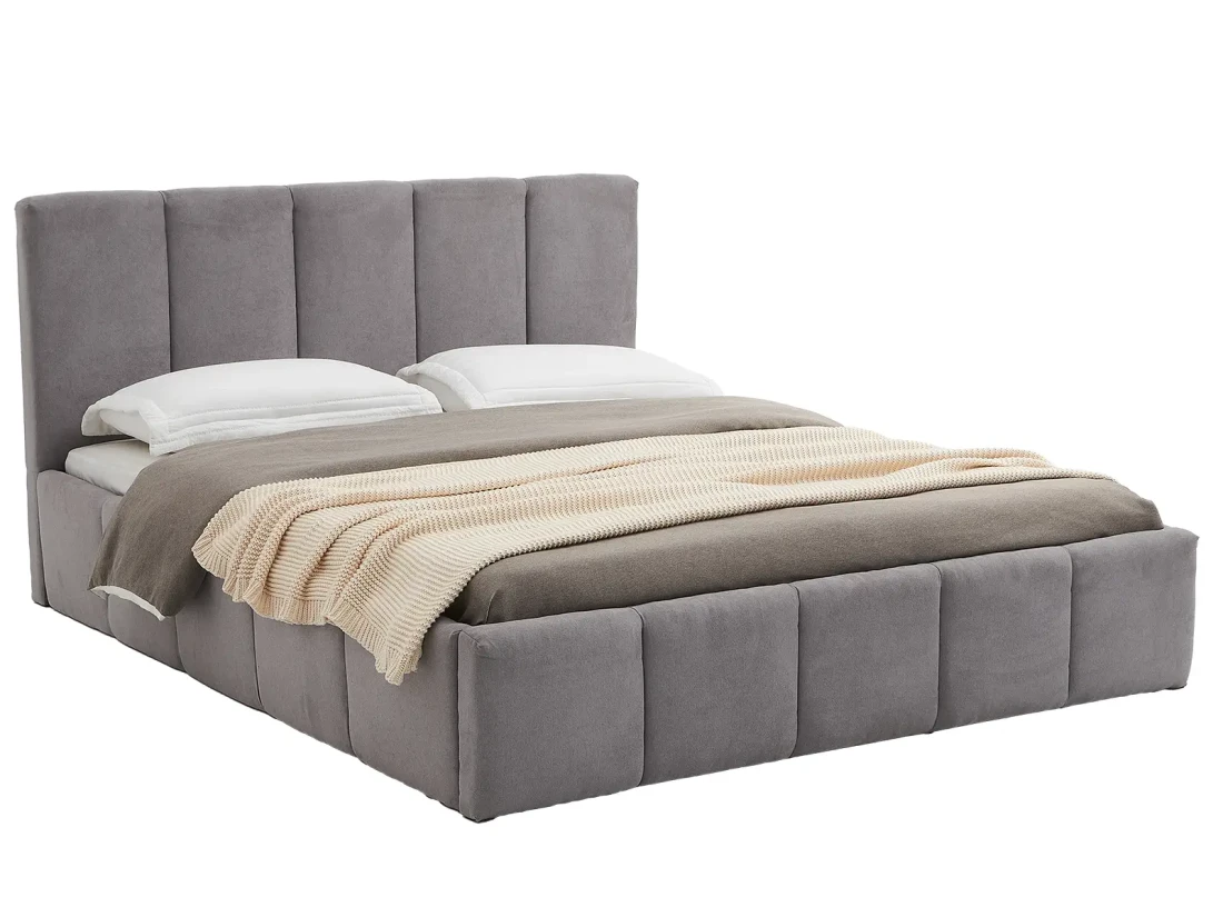 Łóżko tapicerowane z pojemnikiem 180x200 PRO line 18 kolor Soro 90