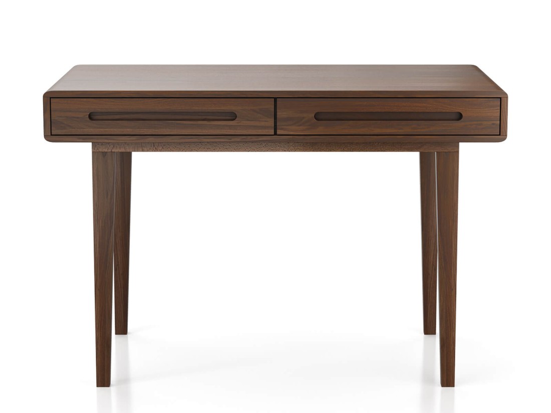 Biurko drewniane bukowe Beskid orzech włoski