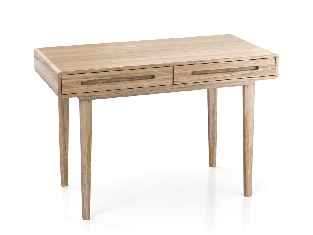 Biurko drewniane bukowe Beskid buk naturalny 