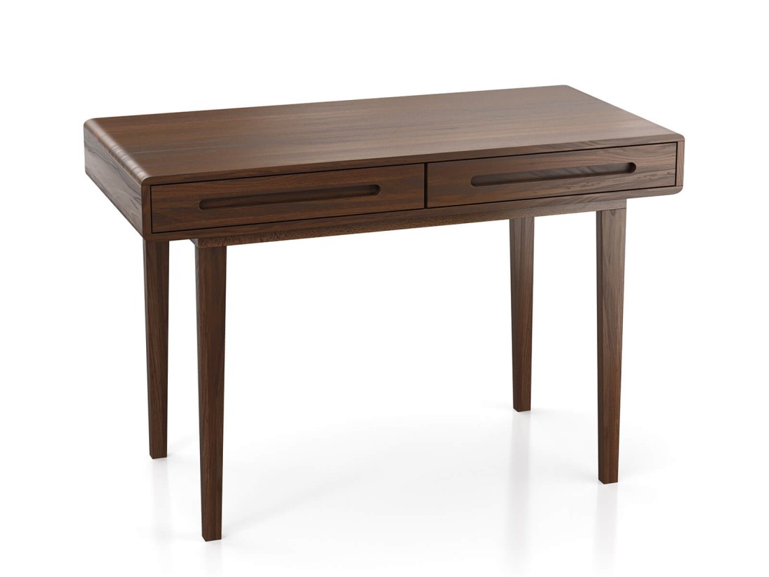 Biurko drewniane bukowe Beskid orzech włoski